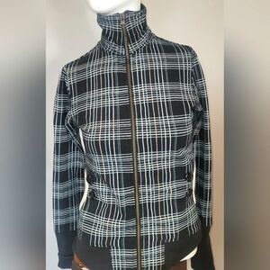 💖Twik Zip up Plaid Jacket. Size S
